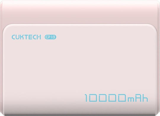 Cuktech CP13 Power Bank 10000mAh 30W with USB-C Port Pink