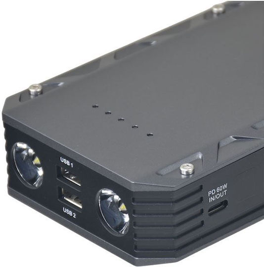 Imperia Ebs Portable Car Battery Jump Starter 20000mAh with Power Bank / USB 12V