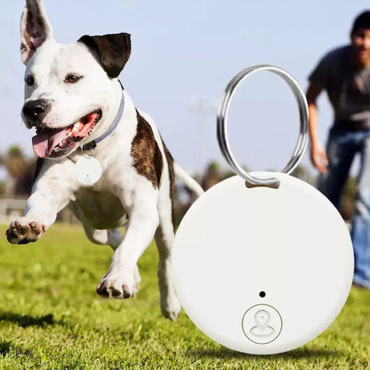 Mini Round Bluetooth-Tracker Schwarz