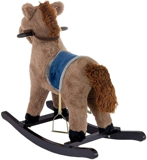 Milly Mally Rocking Toy Horse Brown