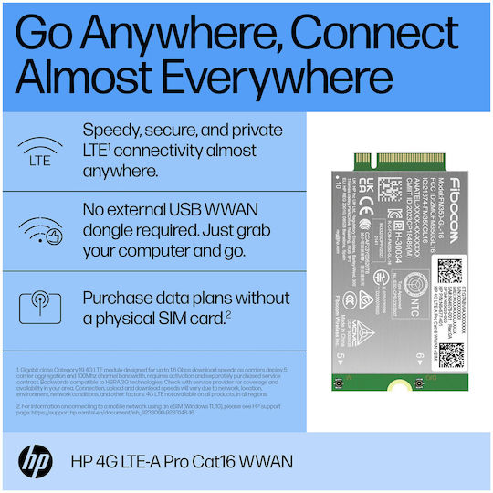 Hp 4g Lte-a Wwan Module Funkmodem