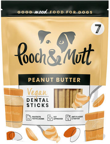 Pooch & Mutt Dental Peanut Butter Dog Dental Stick 251gr 7pcs