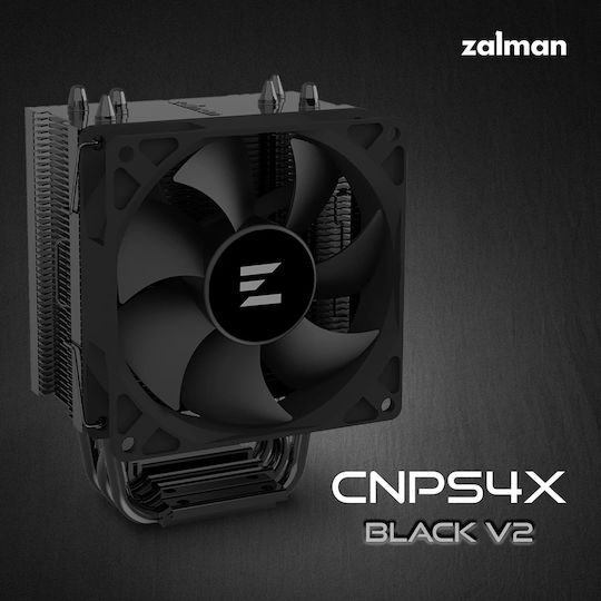Zalman CNPS4X-BK-V2 Ψύκτρα Επεξεργαστή για Socket 1700/1851/AM4/AM5
