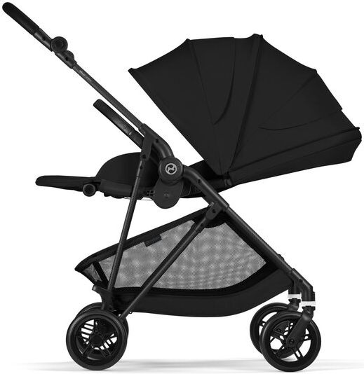 Cybex Melio Carbon Reversible Baby Stroller Suitable for Newborn Magic Black 5.9kg