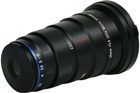 Laowa Full Frame Camera Lens Venus Optics Laowa 25mm f/2.8 2.5-5X Ultra Macro for Nikon Z Mount Black