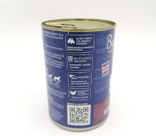 Butcher's Pet Care Wet Dog Food in Cans with Chicken and Liver Gluten Free 400g
