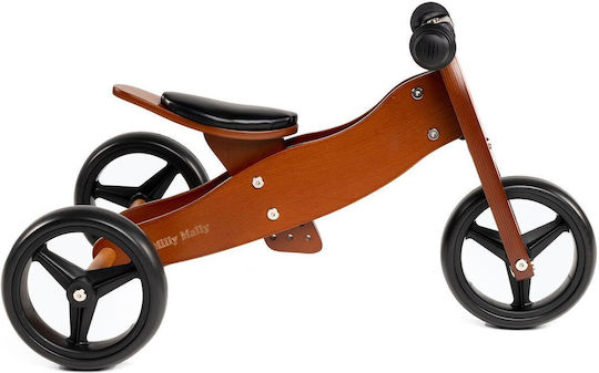 Milly Mally Kinderdreirad mit Elterngriff Beiges