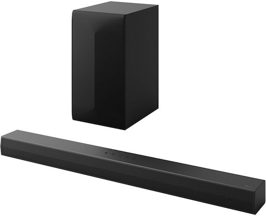 LG DS60T Саундбар 3.1 Bluetooth и HDMI 340W с Безжичен Субуфер и Дистанционно Прозрачен