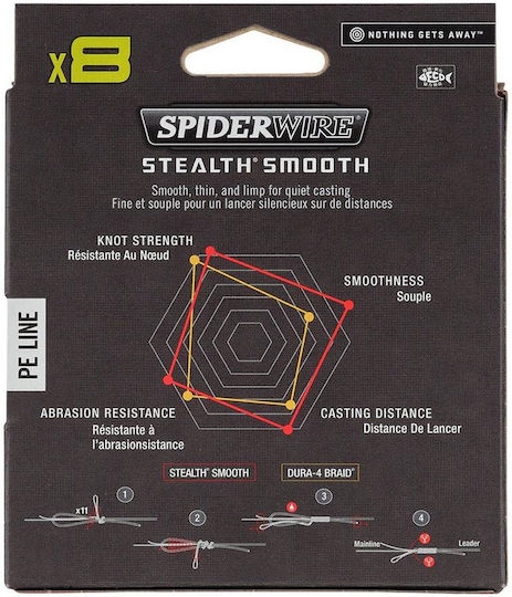 Spiderwire Stealth Smooth 8 Fishing Filament 150m / 0.15mm / 16.5kg