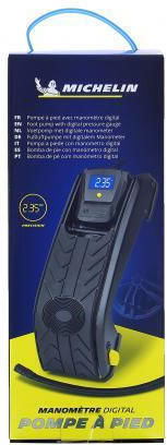 Michelin 009516 Luftpumpe Luftpumpe Fuß mit Manometer