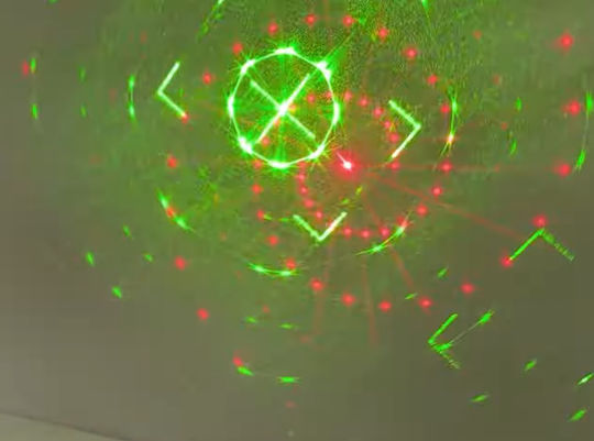 Laser LED RGB / Gelb / Grün / Rot / Rot
