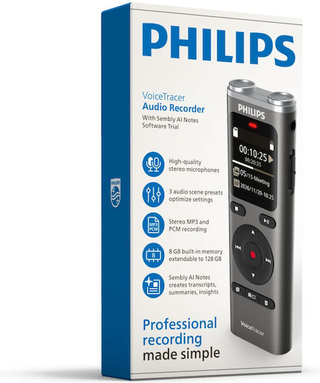 Philips Диктофон Voice Recorder DVT2075