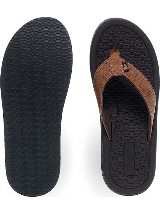 Ανδρικά Flip Flops Ανατομικά Καφέ
