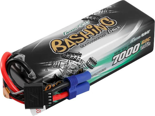 Gens Ace Bashing Μπαταρία Li-Po 11.1V 7000mAh 60C 3S EC5 για Τηλεκατευθυνόμενο