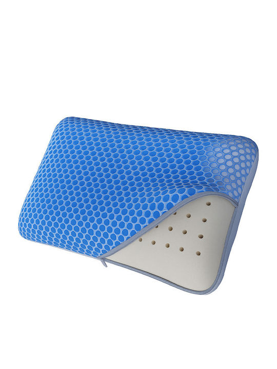 Amve Μαξιλάρι Ύπνου Polyester 60x40x14cm