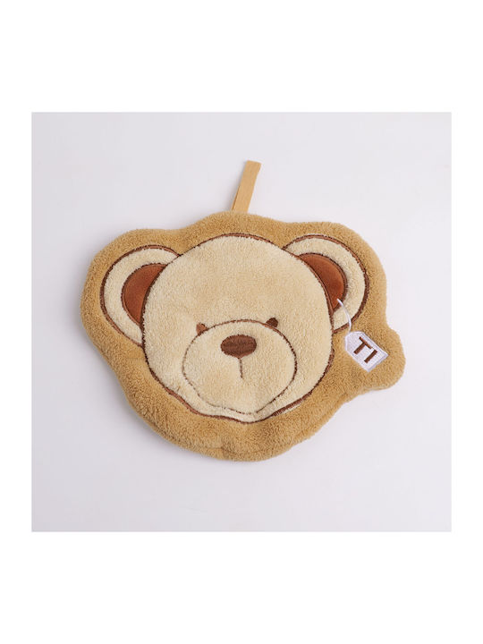 Baby-Gesichtshandtuch/Handtuch Braun