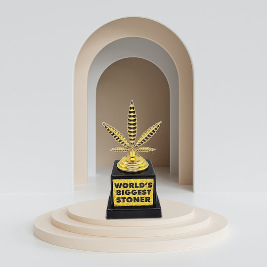 Gadget Mad Monkey Trophy "world's Biggest Stoner"