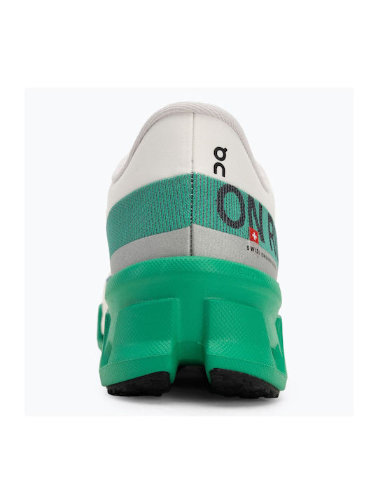 Cloudmonster Hyper Pantofi Sport de Alergare Pentru Femei Albi / Verde Mentă