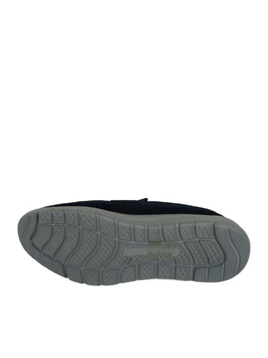 Men's Moccasins in Blue Colour