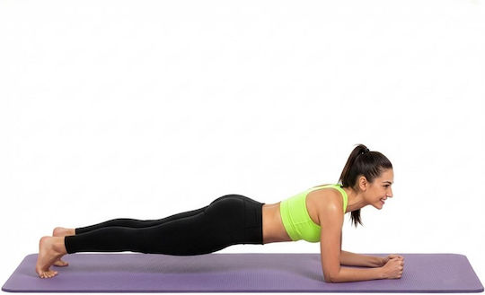Sersimo Trainingsmatte Yoga Lila (183x61x2cm)