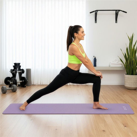 Sersimo Trainingsmatte Yoga Lila (183x61x2cm)