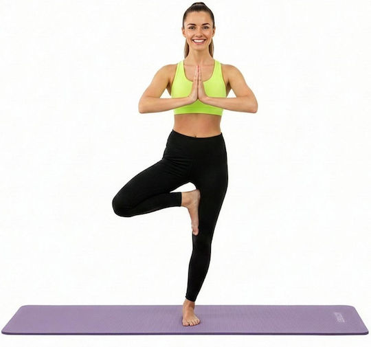 Sersimo Trainingsmatte Yoga Lila (183x61x2cm)