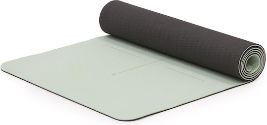 Στρώμα Γυμναστικής Yoga Πράσινο (183x61x0.6cm)