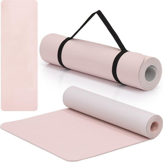Στρώμα Γυμναστικής Yoga Ροζ (183x61x1cm)