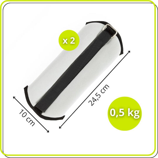 Greutăți Încheietura Mâinii și Glezna 2 x 0.5kg