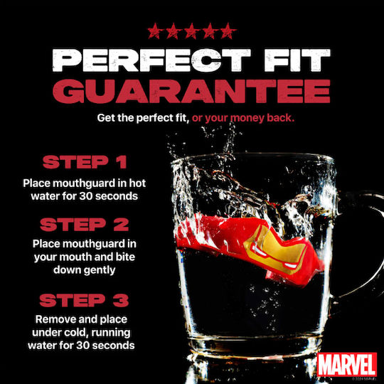 Safejawz Mouthguard Spider Man Extro Marvel Junior Red