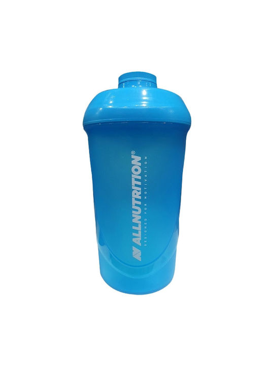 AllNutrition Plastic Protein Shaker 600ml Blue