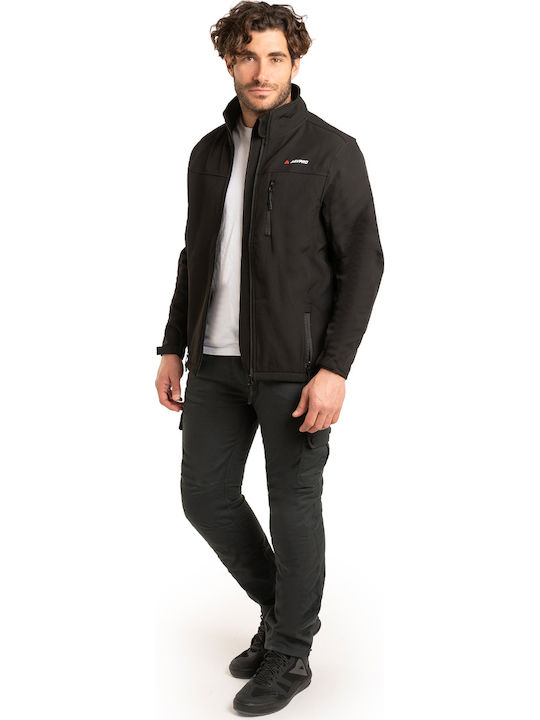 AGVpro Hunting Cardigan Softshell Black