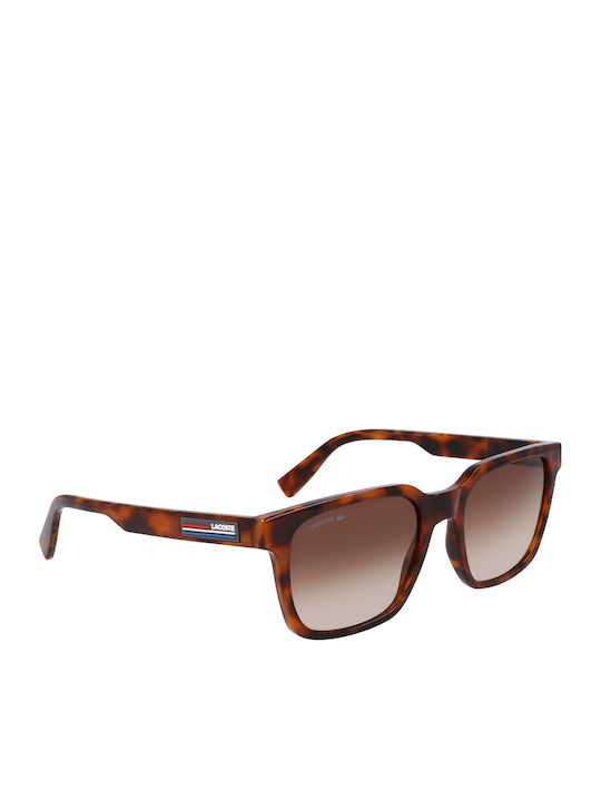 Lacoste Sonnenbrillen Braun mit Kunststoff Gestell Lacoste Sonnenbrillen Braun mit Kunststoff Gestell