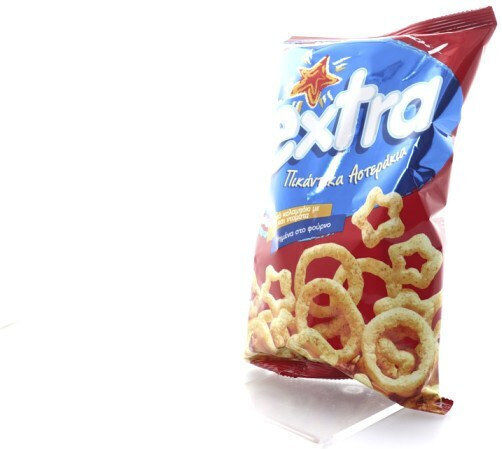 Extra Γαριδάκια Αστεράκια Cheese & Tomato 55gr