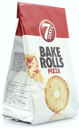 7days Crackers Bake Rolls with flavor Pizza 80gr
