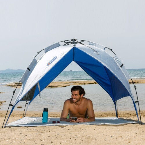 Nautica Competition Sunshade For 4 People Silver
