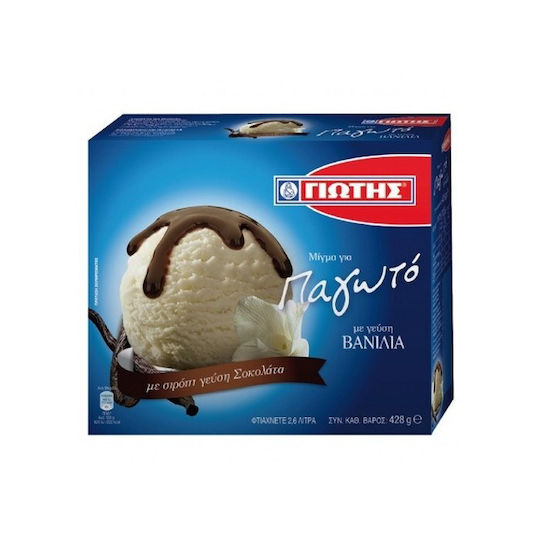 Giotis Mix for Ice cream with Flavor Vanilla 428gr