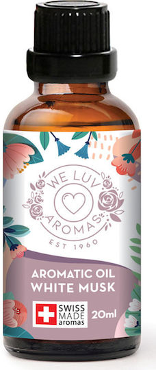 We Luv Aromas Aromatic Oil White Musk 20ml