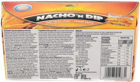 El Sabor Nachos με Γεύση Τυρί 175gr