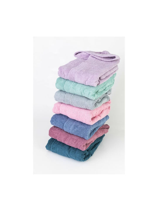 Borea Kids Hooded Bathrobe Teenager Petrol