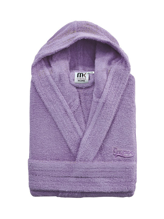 Cokitex Kids Hooded Bathrobe Beauty Line Levander