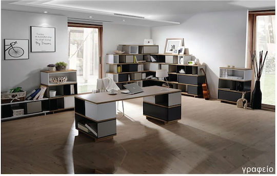 Woodwell Module Παρελκόμενο Βάσης Sonoma 180x30x10cm