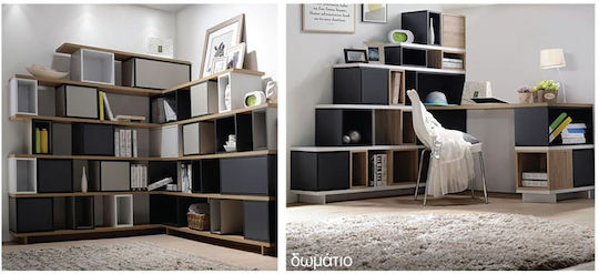 Woodwell Module made of Wood Sonoma 120x30x10cm