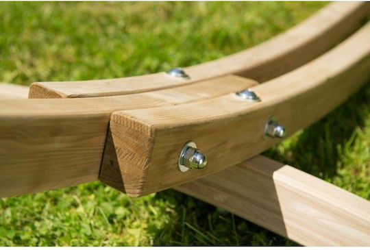 Amazonas Kronos Hammock Stand made of Wood in Beige Color 358x113x105cm