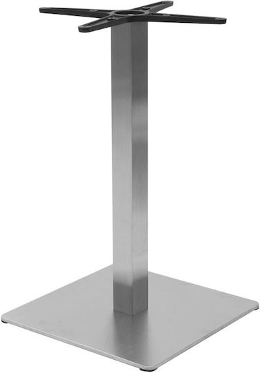 Pakketo PWH-0024 Aluminum Bar Table Base Suitable for Table / Office Silver 45x45x94cm