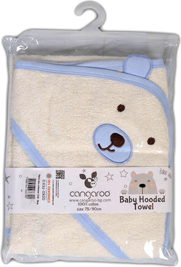 Cangaroo Baby Bath Towel-Bathrobe Hooded 70x90cm