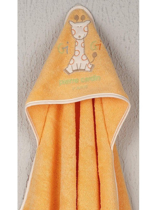 Pierre Cardin Baby Bath Towel Hooded 75x75cm