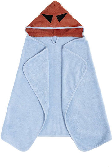 Nima Kids Bathrobe Superhero Blue with Hood Nima Kids Bathrobe Superhero Blue with Hood
