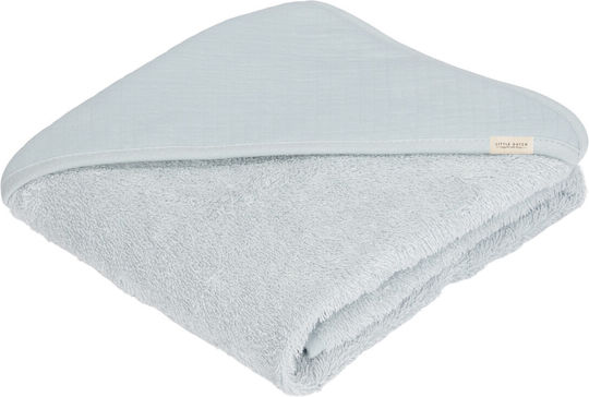 Little Dutch Baby Bath Towel with Hood 75x75cm