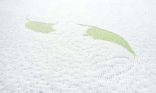 Sensillo Mattress Crib White with Latex 60cmx120cmx12cm